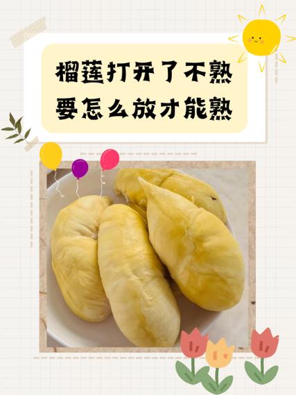 榴莲怎么看熟不熟