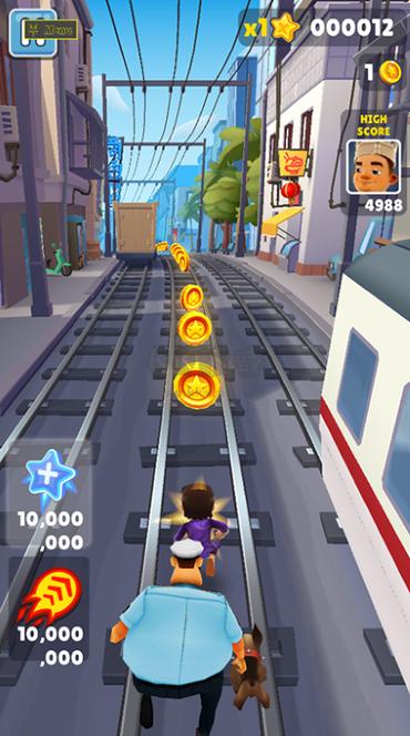SubwaySurf变速器0.1倍