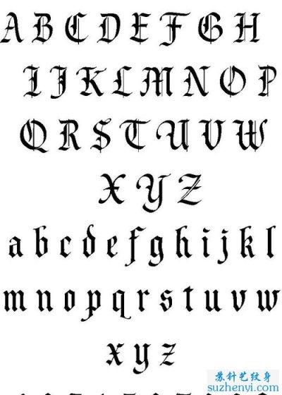 特殊字母字体