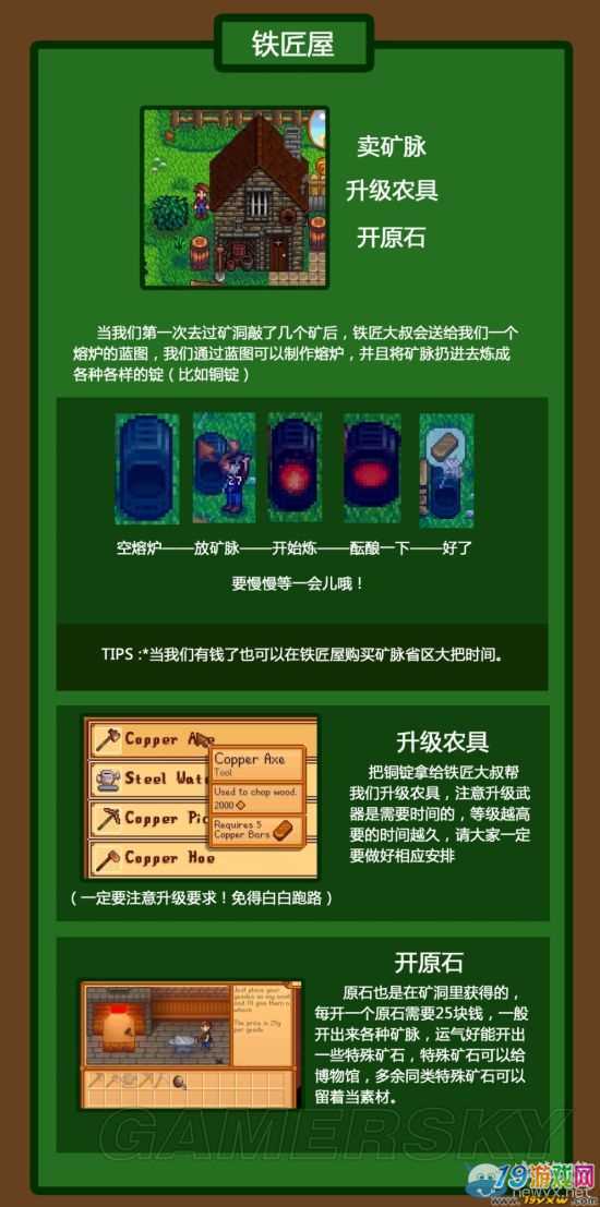 星露谷物语采矿怎么升级