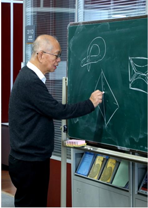 丘成桐讲课