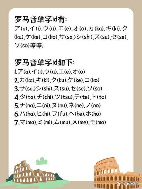罗马音单字id可复制图标