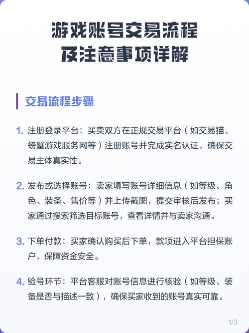 如何在闲鱼上卖游戏账号注意事项