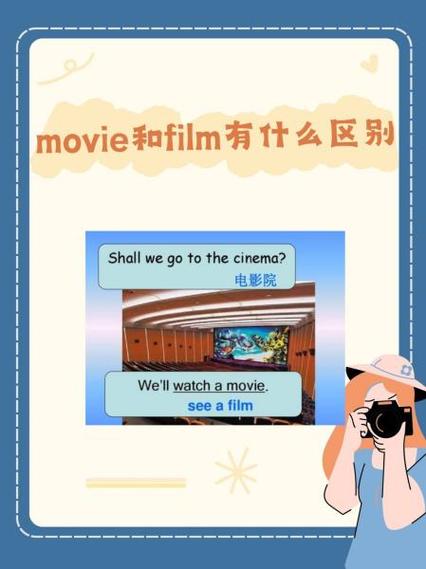 movie和film可以互换吗