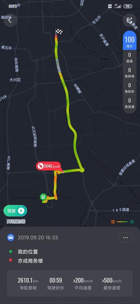 高德记录出行轨迹游戏截图