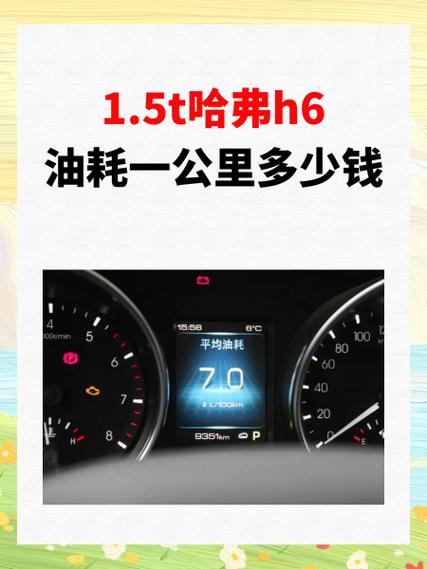 1.5t哈弗h6油耗一公里多少钱图标