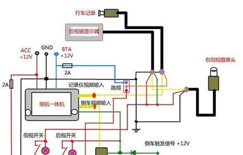 货车gps接线路图