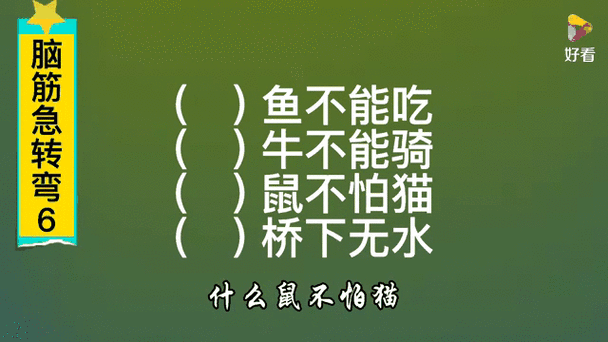 什么鱼最丑脑筋急转弯