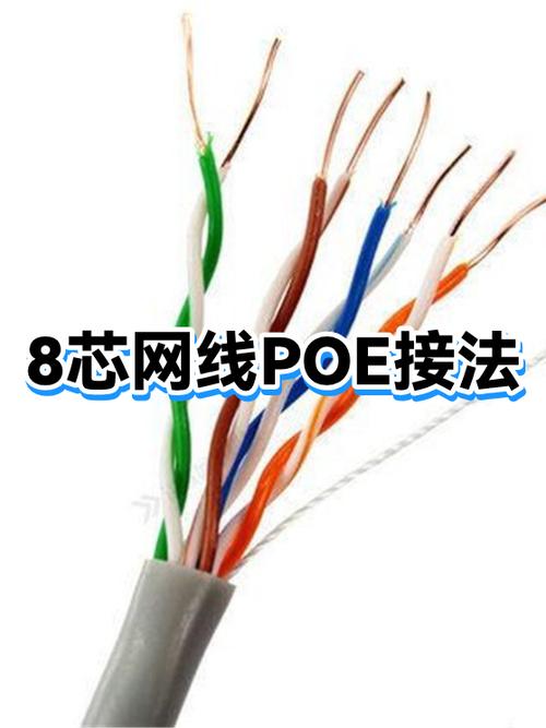 监控水晶头8线接法