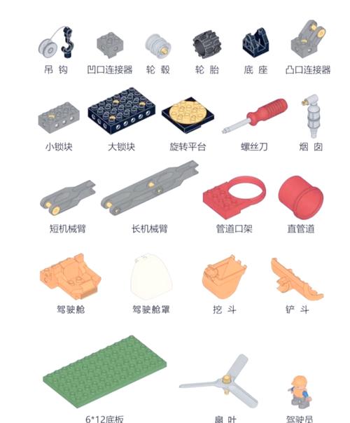 乐高有多少种零件