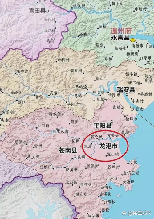 龙港市地图高清版大图