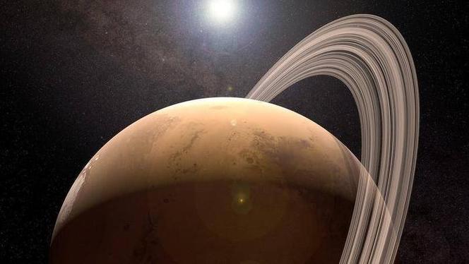 火星以前有光环吗