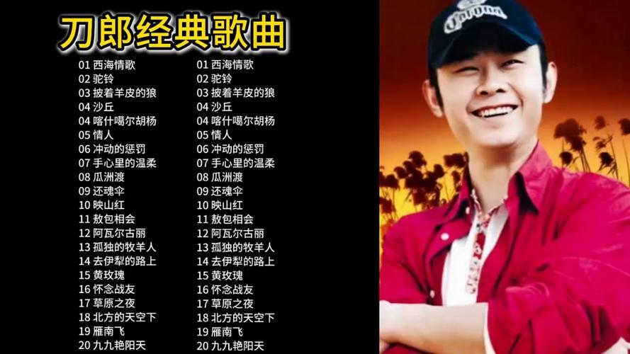 刀郎演唱的歌曲20首