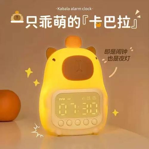 小夜灯电子闹钟说明书