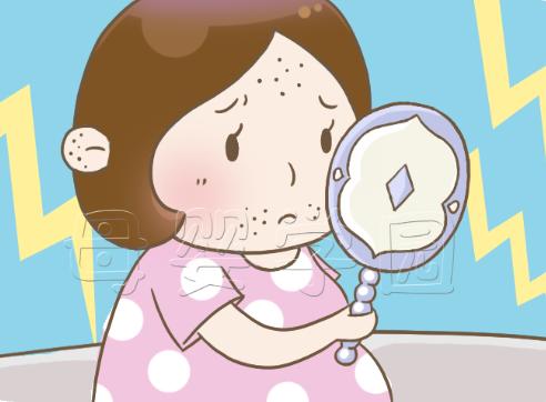 脸毁容的卡通图片
