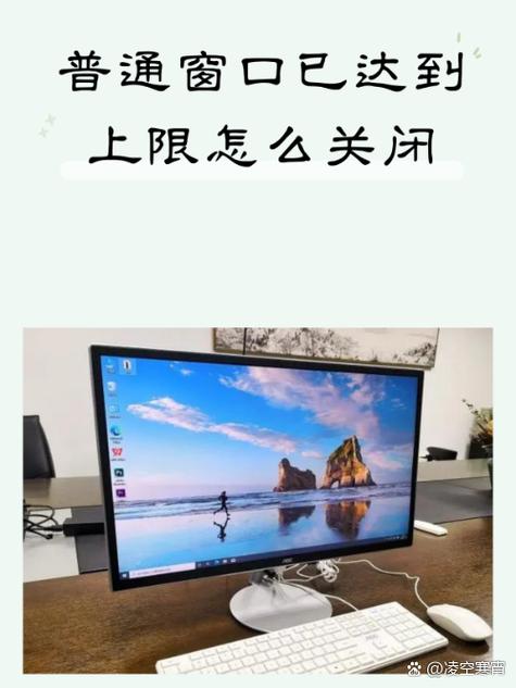 普通窗口已达上限如何关闭