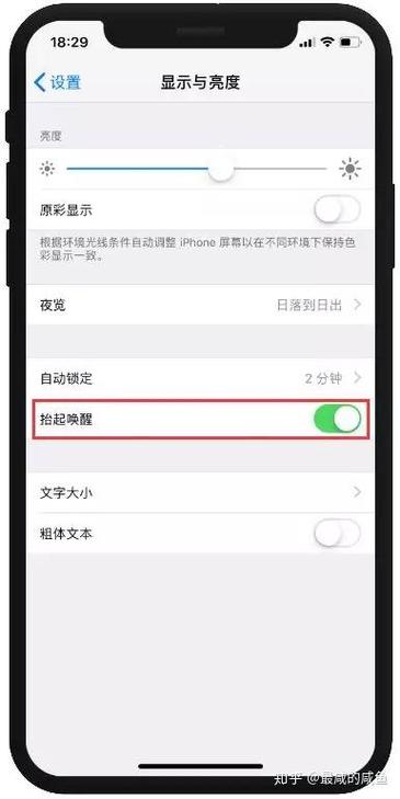 苹果6抬起唤醒设置