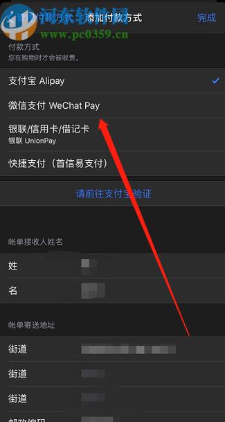苹果手机无法弹出支付页面