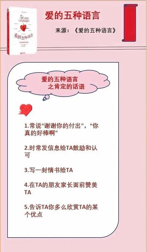 爱的语言有五种表达