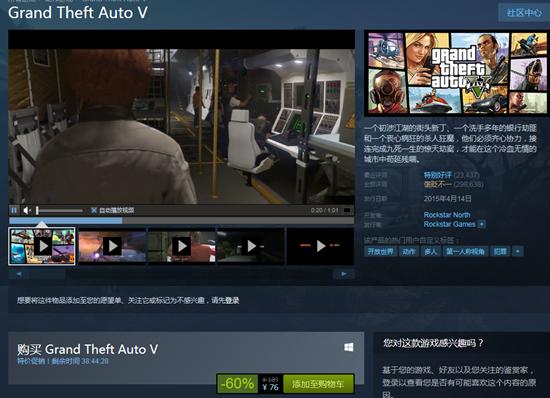 gta5价格便宜吗缩略图