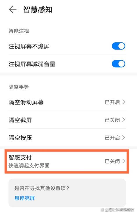 华为手机的支付设置在哪里