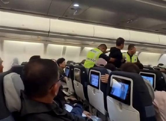 马航谈男乘客骚扰空姐被带离