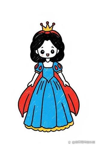 白雪公主长什么样子图片