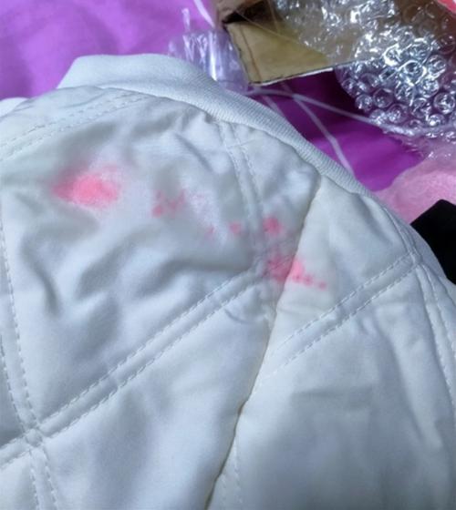 羽绒服染上水彩笔怎么办
