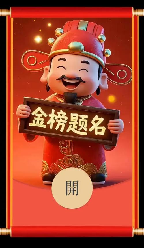 金榜题名红包数字