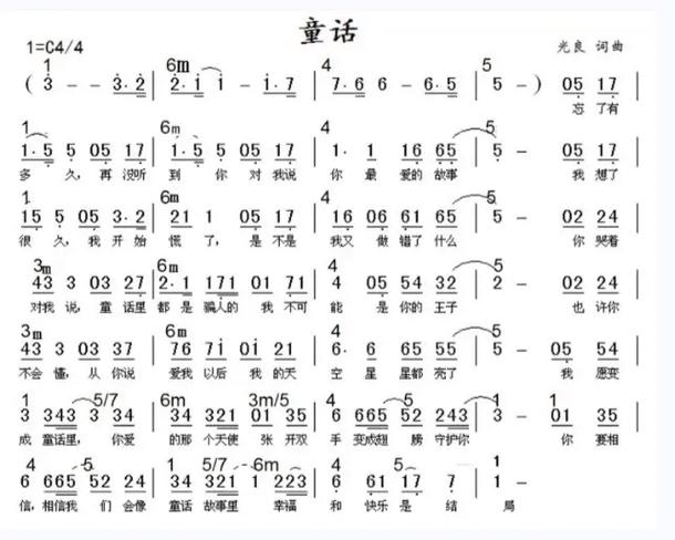 钢琴简谱大全100首