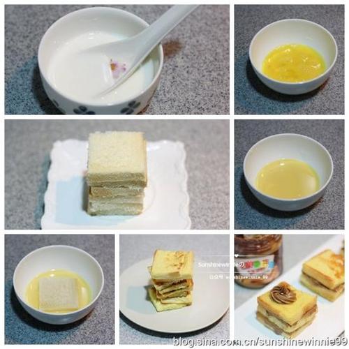 三明治的制作方法和步骤