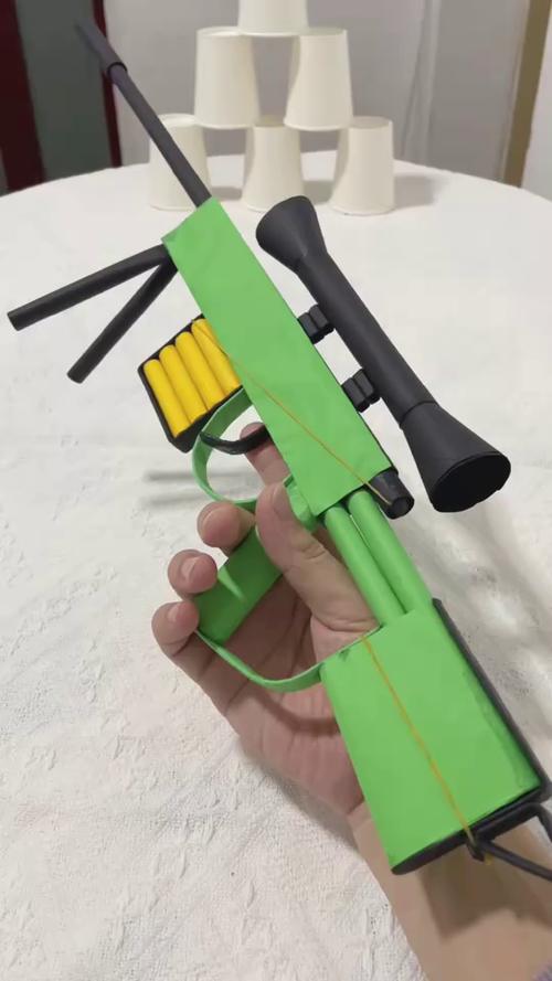 狙击枪纸做的可以发射