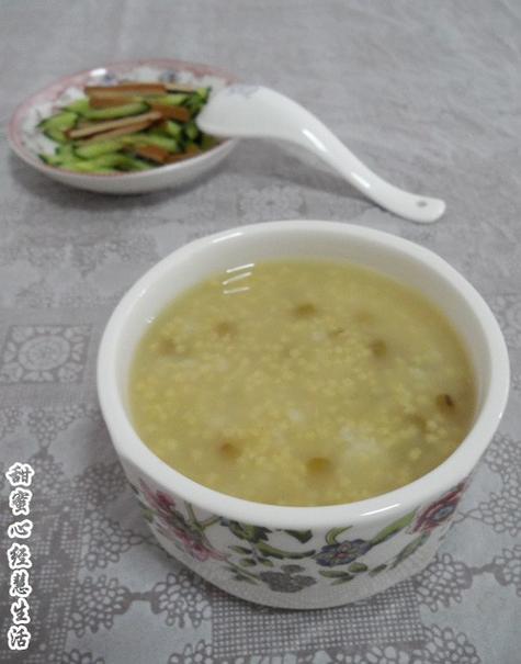 绿豆大米小米粥的功效与作用禁忌