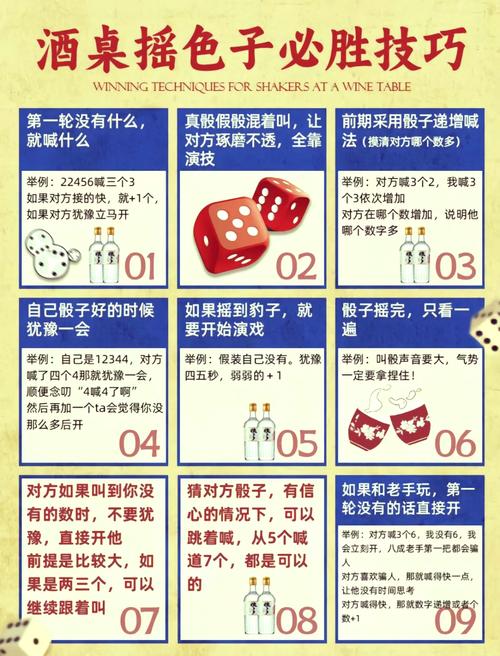摇骰子秘诀