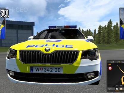 欧卡2警车