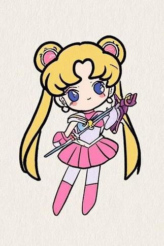 美少女战士怎么画全身