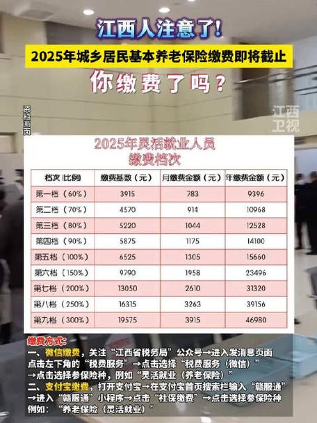 江西医保退休缴费年限规定截图