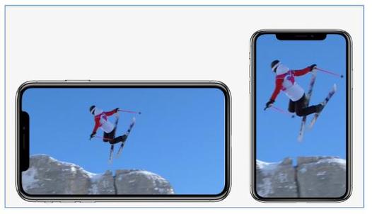 iphone照片横屏转竖屏