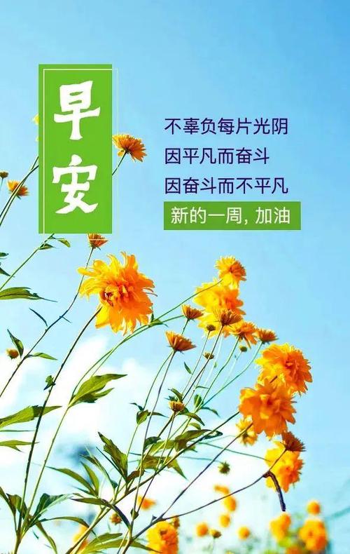 早晨发朋友圈励志短句