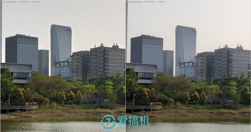 vivox21拍照对比