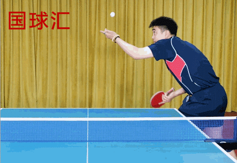 乒乓球发球视频