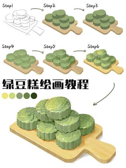 绿豆糕教程