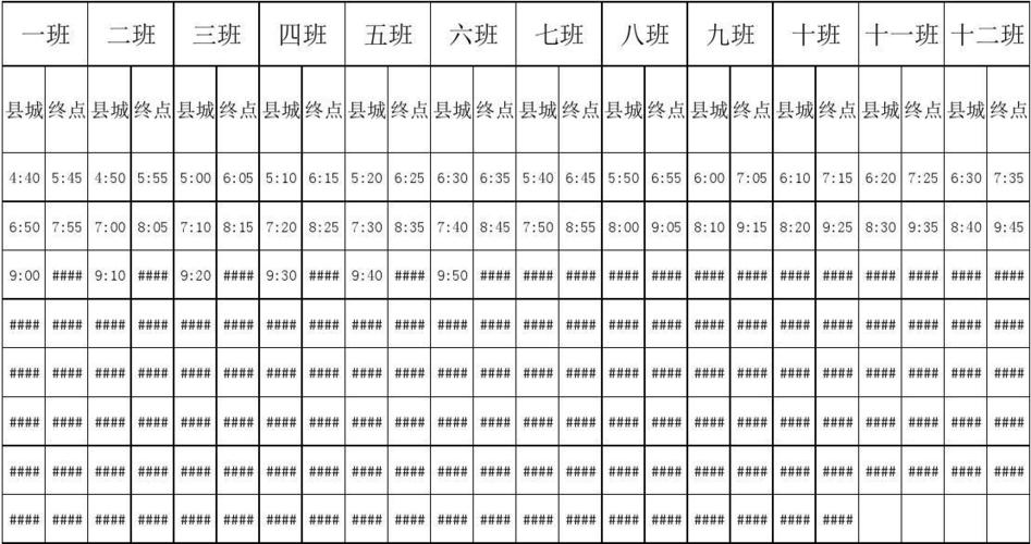 8路车公交路线时间表怎么用