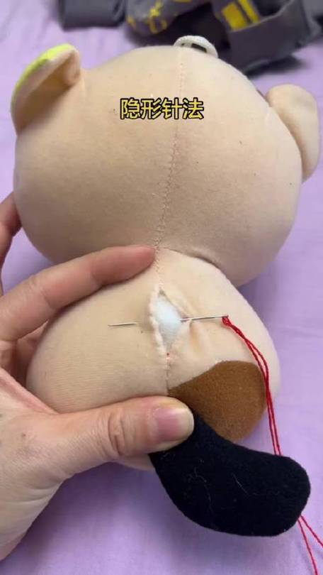 玩具娃娃开线了如何缝