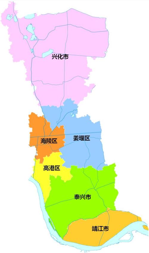 靖江市在泰州市哪个区