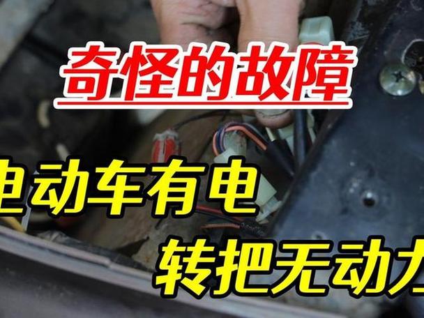 电动车扭了过一会才动