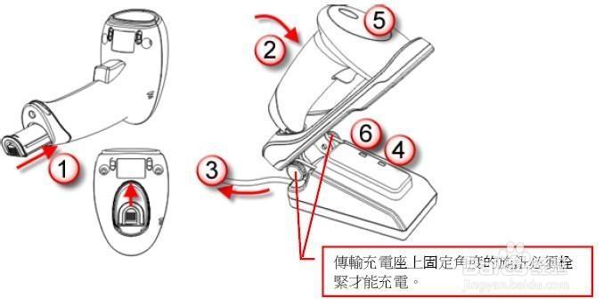 扫码枪怎么才能充上电