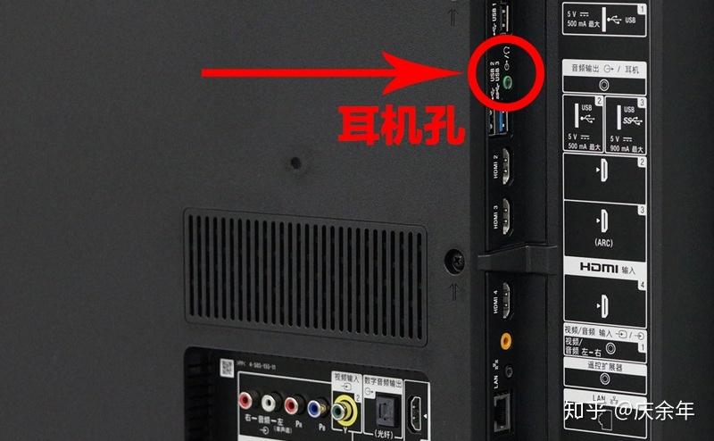 电视连接耳机步骤