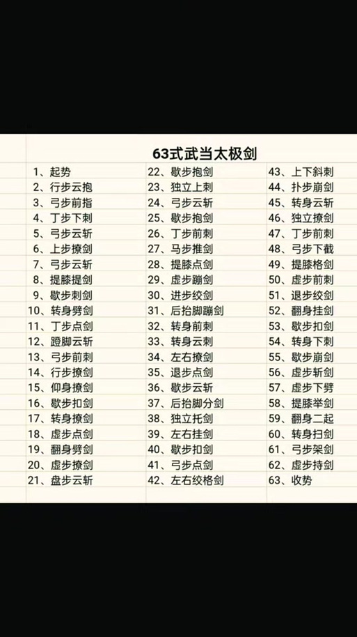 赞美武当剑的句子