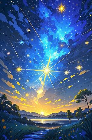 星空图片真实夜景